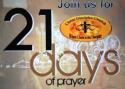 21 days of Prayer and Fasting
